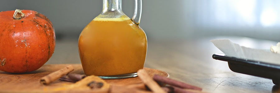 pumpkin spice sirup recept