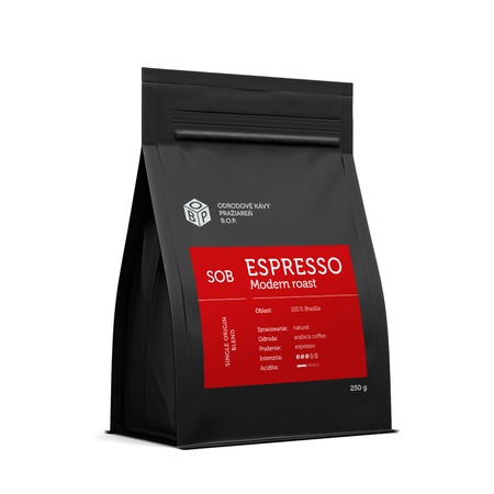 Výberová káva Espresso Modern roast 250 g