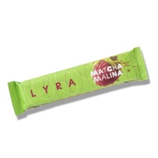 tyčinka matcha malina v bielej čokoláde a prémiovej kvalite tyčinka matcha malina v bielej čokoláde
