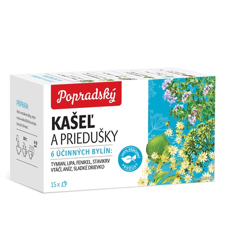 Kašeľ a priedušky 22,5 g