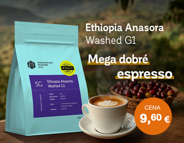 Specialty grade - výberová káva Ethiopia Anasora