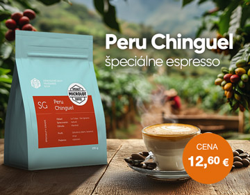 Specialty grade - výberová káva Peru Chinguel